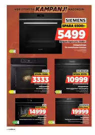 Power reklamblad vecka 34 Sida 58: Siemens Inbyggnadsugn 3D varmluftsplus-funktion €5.499,00