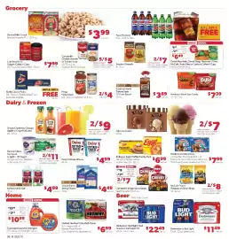 Family Fresh Market weekly ad week 34 Page 3: Crystal Farms String Cheese €4,49, Prego pasta sauce or alfredo €4,00