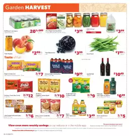 Family Fresh Market weekly ad week 34 Page 4: Starbucks Iced Coffee or Espresso or Cold Brew €6,49, Green Beans €1,99