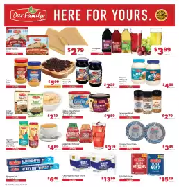 Family Fresh Market weekly ad week 34 Page 8: Our Family Designer Paper Plates €3,49