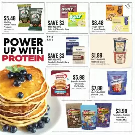Fareway weekly ad week 34 Page 13: Magic Spoon Protein Treats €8,48, Kindling Power Twists Pretzels €5,48
