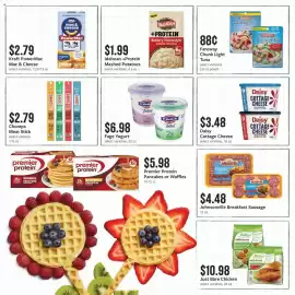 Fareway weekly ad week 34 Page 14: Fage Yogurt €6,98, Idahoan +Protein Mashed Potatoes €1,99