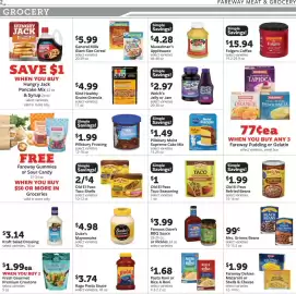 Fareway weekly ad week 34 Page 2: General Mills Giant Size Cereal €5,99, Kind Healthy Grains Granola €4,99