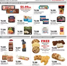 Fareway weekly ad week 34 Page 5: BelGioioso Fresh Mozzarella €3,88, Farmland Diced or Cubed Ham €5,49