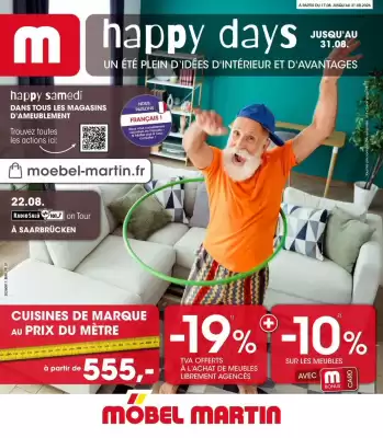 Möbel Martin (valable jusqu'au 31-08)