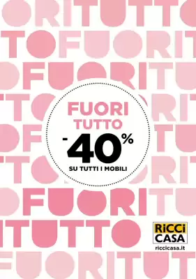 Ricci Casa (valido fino al 30-08)