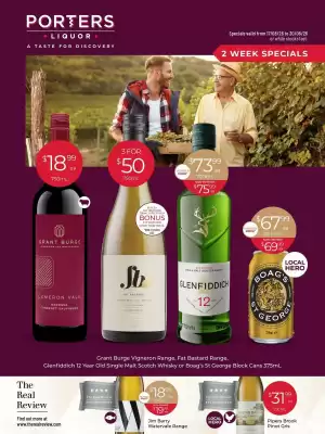 Porters (valid until 30-08)