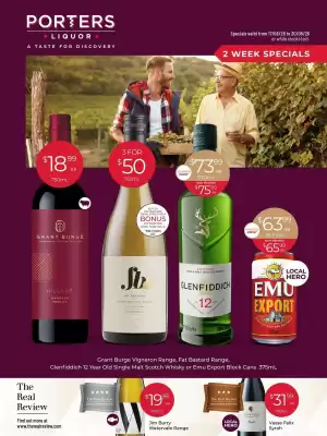 Porters (valid until 30-08)