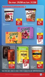 Catalogue ALDI semaine 35 page 11: Bolsa de tomate frito €5,23, Nestlé - recharge ricore €5,68