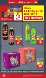 Catalogue ALDI semaine 35 page 18: Tropicana - juicy €2,99, Orange - au choix €1,89