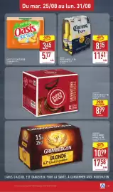 Catalogue ALDI semaine 35 page 19: Corona - bière blonde 4,5° €11,41, Grimbergen - bifee €10,99