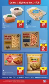 Catalogue ALDI semaine 35 page 9: Pizza gigante €4,49, Daylicious - salade de pates au surimi €1,99
