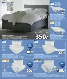 Jysk folder Pagina 11: Kvitekoll synthetisch dekbed €18,50, Alta eendenveren dekbed €32,50