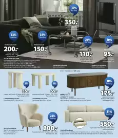 Jysk folder Pagina 6: Lyngvig tv-meubel €175,00, Vildsund fauteuil €200,00