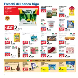 Volantino Carrefour Pagina 10: Ricotta Valcolatte €1,19, Wurstel Pollo e Tacchino Evviva Amadori €0,99
