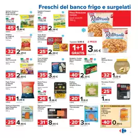 Volantino Carrefour Pagina 11: Salmone Islandese The Icelander €3,99, Pasta Fresca Riplena Valentini €1,99