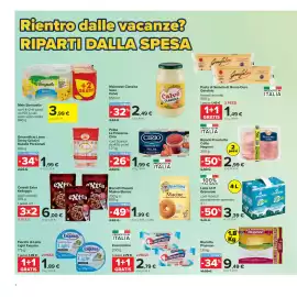 Volantino Carrefour Pagina 2: Biscotto Plasmon €9,49, Polpa La Finissima Cirio €1,99