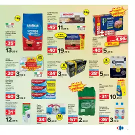 Volantino Carrefour Pagina 3: Capsule Borbone €19,79, Acqua Sant'Anna €3,59