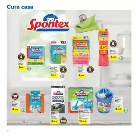 Volantino Carrefour Pagina 32: Sistema Mocio Rotante Full Action Corner Spontex €17,90, Guanti Resistenti Black Spontex €4,99
