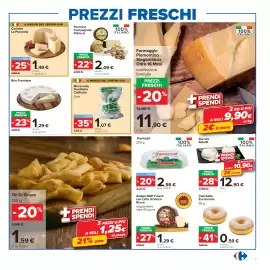 Volantino Carrefour Pagina 7: Squacquì €2,56, Pecorino Campagnolo Petrucci €2,09