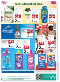 Volantino Carrefour | Speciale casa Pagina 2: Bagnoschiuma Palmolive €1,99, Detersivo Liquido Soflan €2,29