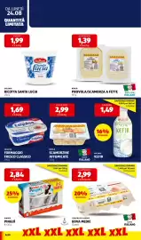 Volantino ALDI settimana 35 Pagina 14: I colori del sapore uova medie €2,99, Ricotta Santa Lucia €1,99