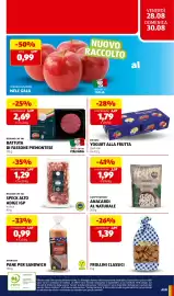 Volantino ALDI settimana 35 Pagina 23: Happy Harvest anacardi al naturale €1,99, Battuta di Fassone Piemontese €2,69