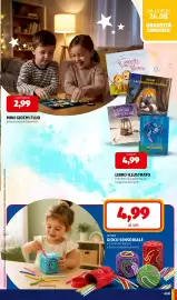 Volantino ALDI settimana 35 Pagina 25: ToyLino Gioco Sensoriale €4,99, Mini Giochi Fluo €2,99
