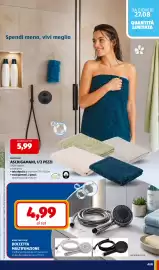 Volantino ALDI settimana 35 Pagina 33: Home Creation doccetta multifunzione €4,99, Novitesse asciugamani €5,99