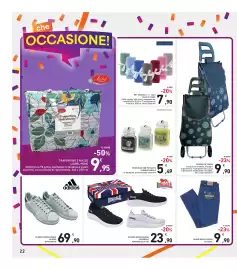 Volantino Spazio Conad Pagina 22: JEANS BASICO UOMO 5 TASCHE €9,90, SET SPUGNA 1 + 1 JAZZ CALEFI HOME €7,90