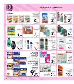 Volantino Spazio Conad Pagina 4: Lubrificante auto 15W40 €10,90, Carta da cucina Scottex €3,49