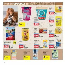 Volantino Carrefour Market Pagina 18: Alimento Umidio per Cani Purina One €1,59, Pate Cane Vitalive €0,39