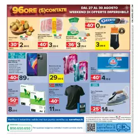 Volantino Carrefour Market Pagina 26: Carta assorbente Expert €4,19, Smartphone TCL Mod. K70 SE €89,00
