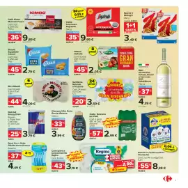 Volantino Carrefour Market Pagina 3: Cialde Intermezzo Segafredo €9,99, Birra Moretti €4,09