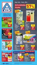 Folheto ALDI semana 35 Página 1: La finesse batatas fritas onduladas €1,99, Melão Verde Nacional €0,69