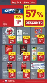 Folheto ALDI semana 35 Página 10: Coca-Cola Refrigerante com Gás Zero €3,34, Coca-Cola Refrigerante com Gás €3,99