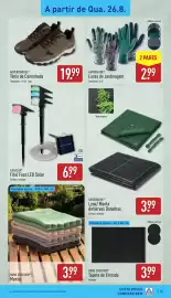 Folheto ALDI semana 35 Página 15: Casalux fita/ foco led solar €6,99, Home creation® manta €3,99