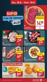 Folheto ALDI semana 35 Página 17: Pato Desfiado com Caldo €6,99, Espetada de Porco Preto €2,99