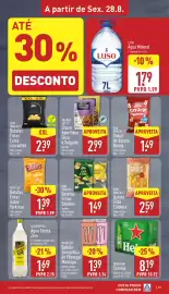 Folheto ALDI semana 35 Página 19: Heineken Cerveja €8,19, Sun Snacks Batatas Fritas Sabores €1,49