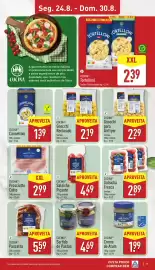 Folheto ALDI semana 35 Página 7: Cucina Salsicha Picante €4,49, Cucina Sortido de Pastas €4,69