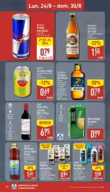 Folleto ALDI semana 35 Página 10: El Águila cerveza sin filtrar €0,79, Cune vino tinto crianza €6,95