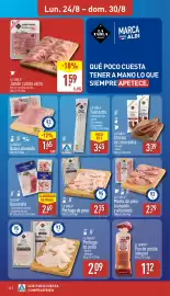 Folleto ALDI semana 35 Página 14: La Tabla Bacon ahumado €1,65, La tabla jamón cocido extra €1,59
