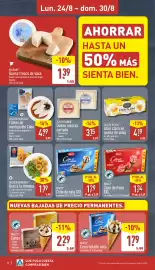 Folleto ALDI semana 35 Página 8: Mucci Cono de nata XXL €1,29, Mucci cono de fresa xxl €1,34