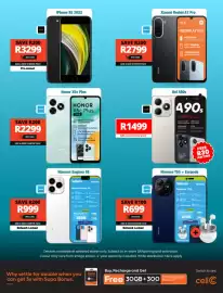 Checkers catalogue Page 4: Honor X5c Plus €2.299,00, Xiaomi Redmi A7 Pro €2.799,00