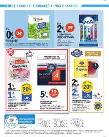 E.Leclerc folder Pagina 10: 12 batonnets glacés €2,08, Feuille de chêne les cruditte €0,91