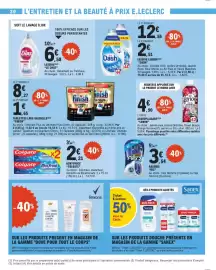 E.Leclerc folder Pagina 20: Dentifrice colgate €2,21, Lessive le chat €6,58
