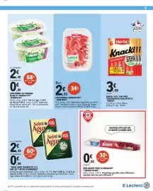 E.Leclerc folder Pagina 9: Pâte brisée prête à dérouler €0,65, Chiffonnade jambon cru montorsi €2,03