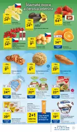 Tesco leták | Supermarket Strana 3: Pletenec pekanový €9,90, Penam Fit den chléb €20,00