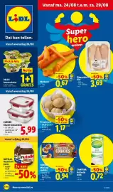 Lidl folder week 35 Pagina 1: Delio smeersalades, Wortelen €0,67
