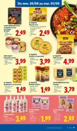 Lidl folder week 35 Pagina 13: El tequito mélange d'épices €1,49, El tequito mayonnaise à la mexicaine €1,49
